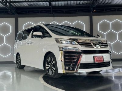2018 Toyota VELLFIRE 2.5 Z G EDITION รถตู้MPV รถบ้านมือเดียว ไมล์น้อย 70000 KM